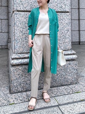 TOMOさん(レディース・152cm)の夏コーディネート