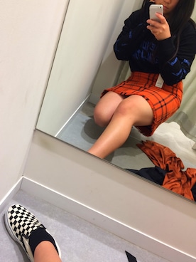 「wearhalloween2017」｜「アイテム（スリッポン）」を使った、鮟鱇さん（レディース・153cm）の秋コーディネート