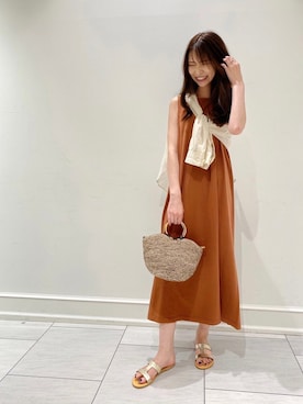 「36Quatre-Neuf」｜ミキさん（レディース・163cm）の夏コーディネート