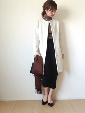 hakuさん（レディース・163cm）の冬コーディネート