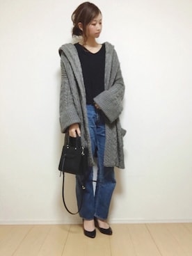 hakuさん（レディース・163cm）の冬コーディネート