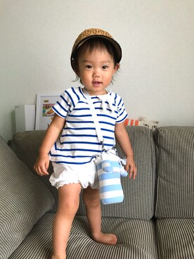 「マリン」｜「アイテム（雑貨/ホビー）」を使った、♡sasuke♡さん（キッズ・80cm）の夏コーディネート