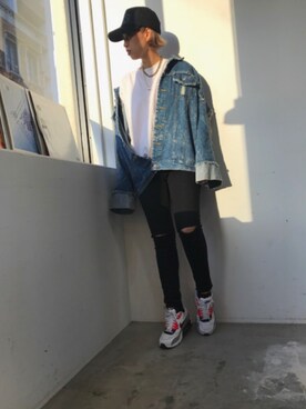 フジノマリナさん（レディース・160cm）の春コーディネート