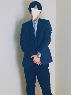「theory（セオリー）のアイテム（テーラードジャケット）」を使った、Ryoさん（メンズ・171cm）の冬コーディネート