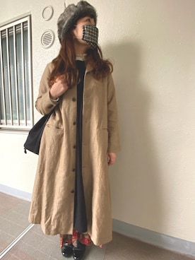 みこたろおさん（レディース・155cm）の冬コーディネート