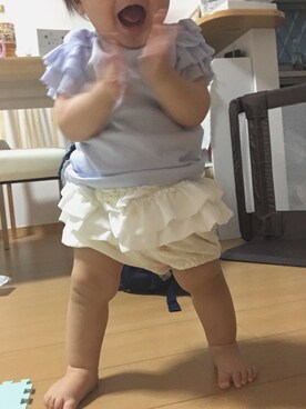 りぃさん（キッズ・80cm）の夏コーディネート