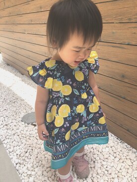 Anna Sui Mini アナスイ ミニ のワンピースを使ったキッズ人気ファッションコーディネート Wear