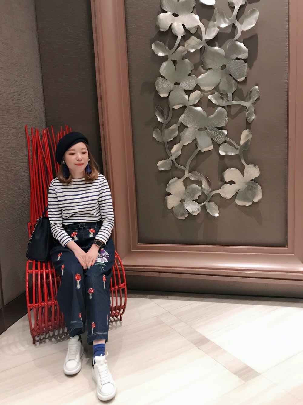 「ootd」｜「GUのアイテム（シャツ/ブラウス、その他）」を使った、Rubyさん（レディース・153cm）の冬コーディネートの1枚目の写真
