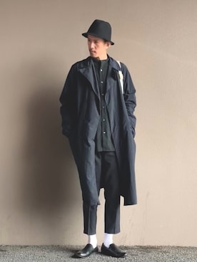 「TEATORA（テアトラ）のアイテム（ジャケット/アウター）」を使った、take_k0hさん（メンズ・178cm）の秋コーディネート