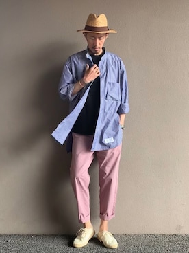 「Blind Barber（ブラインドバーバー）のアイテム」を使った、take_k0hさん（メンズ・178cm）の春コーディネート