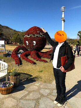 平和島さん(メンズ・173cm)の春コーディネート