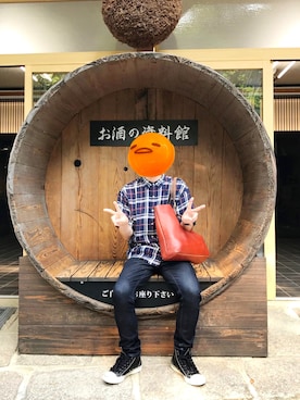 平和島さん(メンズ・173cm)の夏コーディネート