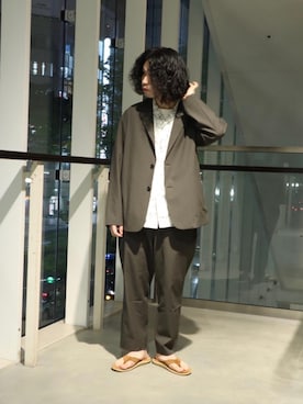 田中 利樹さん(メンズ・170cm)の春コーディネート