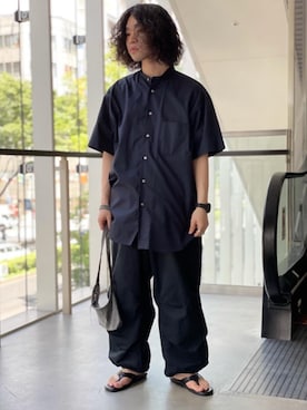 田中　利樹さん（メンズ・170cm）の夏コーディネート