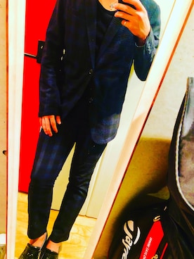 「DOLCE&GABBANA（ドルチェアンドガッバーナ）のアイテム（ローファー）」を使った、Seiyaさん（メンズ・170cm）の夏コーディネート