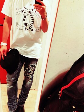 「DAMIANI（ダミアーニ）のアイテム」を使った、Seiyaさん（メンズ・170cm）の夏コーディネート