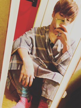 「ロングカーディガン」｜Seiyaさん（メンズ・170cm・20代）の秋コーディネート