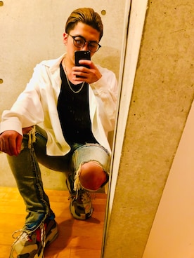 「金髪」｜Seiyaさん（メンズ・170cm・20代）の夏コーディネート