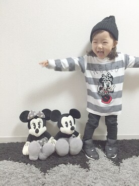 ｋａｎｏｎさん（キッズ・80cm）の冬コーディネート