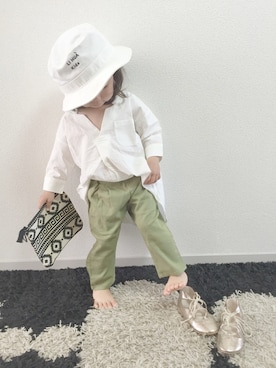 ｋａｎｏｎさん（キッズ・80cm）の春コーディネート