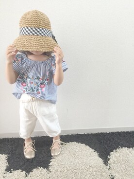 ｋａｎｏｎさん（キッズ・80cm）の春コーディネート