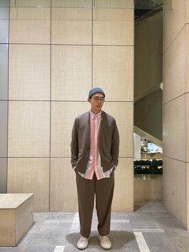 「Article Number（アーティクル ナンバー）のアイテム」を使った、Calvさん（メンズ・176cm）の春コーディネート