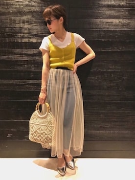 𝕊𝔸さん（レディース・157cm）の春コーディネート