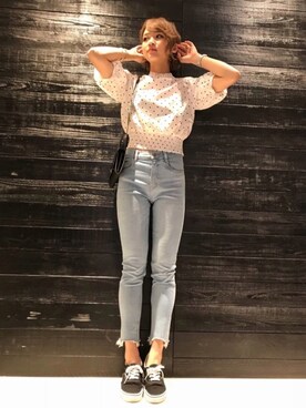 𝕊𝔸さん（レディース・157cm）の夏コーディネート