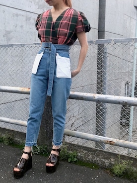 「Cry.」｜CRY. Riiさん（レディース・162cm）の春コーディネート