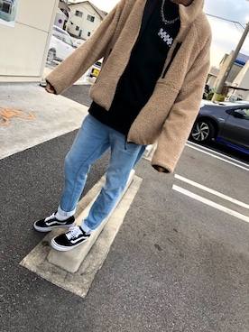 「RAGEBLUE（レイジブルー）のアイテム（その他アウター）」を使った、syo-maさん（メンズ・175cm）の秋コーディネート