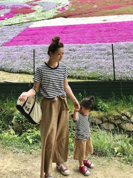 anjuさん（キッズ・90cm）の春コーディネート