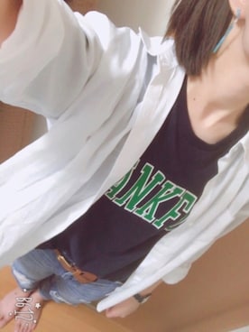 N.さん（レディース・169cm）の夏コーディネート