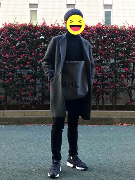 カニさんさん（メンズ・165cm）の冬コーディネート