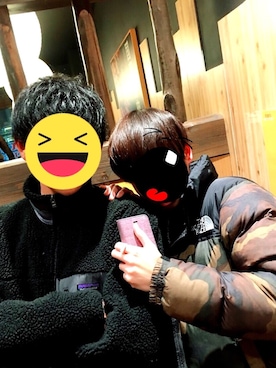 カニさんさん（メンズ・165cm）の冬コーディネート