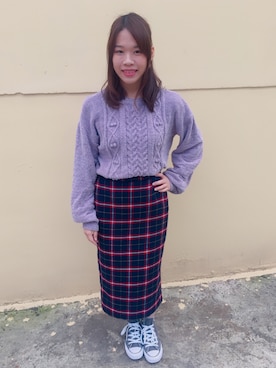 「寒かった」｜るりさん（レディース・157cm）の冬コーディネート
