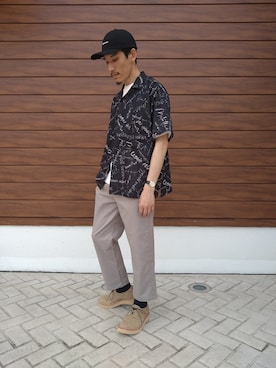 いっぺーさん（メンズ・173cm）の春コーディネート