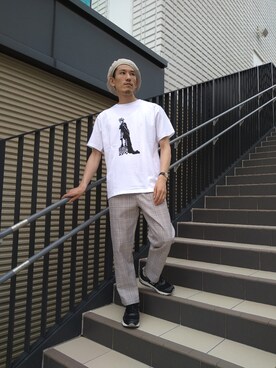 いっぺーさん(メンズ・173cm)の春コーディネート