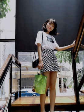 Jasminさん（レディース・173cm・10代）の夏コーディネート