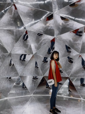 Jasminさん（レディース・172cm・10代）の夏コーディネート