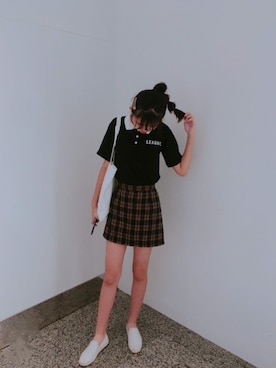 Jasminさん（レディース・173cm・10代）の夏コーディネート