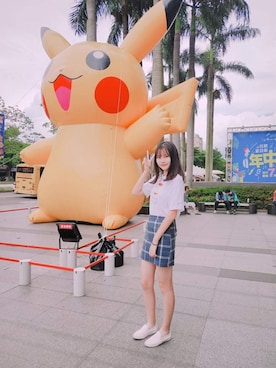 Jasminさん（レディース・173cm・10代）の夏コーディネート