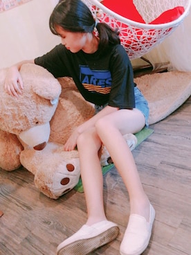 Jasminさん（レディース・173cm・10代）の夏コーディネート