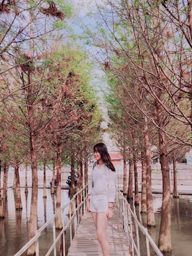 Jasminさん（レディース・173cm・10代）の夏コーディネート