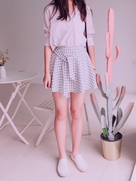 Jasminさん（レディース・173cm・10代）の夏コーディネート