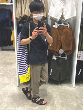 「chapter world（チャプターワールド）のアイテム」を使った、はるさん（メンズ・168cm）の夏コーディネート