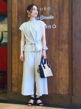 Hiromiさん（レディース・164cm）の夏コーディネート