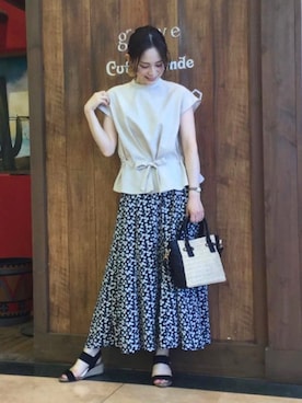 Hiromiさん（レディース・164cm）の夏コーディネート