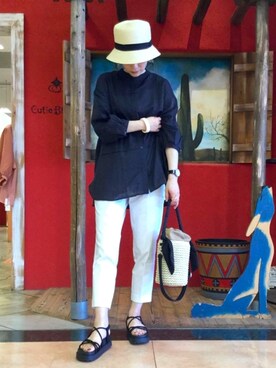 Hiromiさん（レディース・164cm）の夏コーディネート
