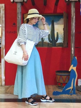 Hiromiさん(レディース・164cm)の夏コーディネート
