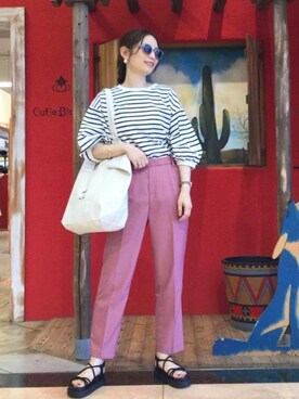 Hiromiさん(レディース・164cm)の夏コーディネート